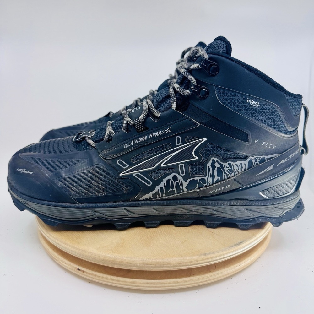 ALTRA Lone Peak 4 RSM Men's 12 Black Hiking Boots Waterproof